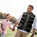 Bopika Air-Insulated Thermal Vest,Inflatable Warming Air Jacket for Women Men-L